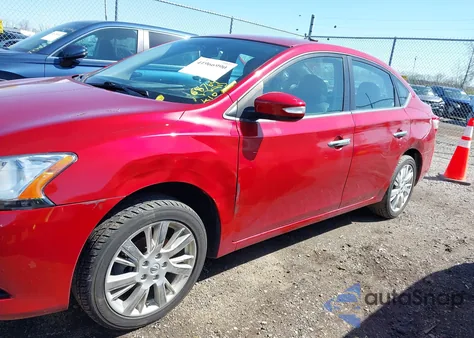 2014 Nissan Sentra Sl из США, поврежденный, VIN 3N1AB7AP2EY263240